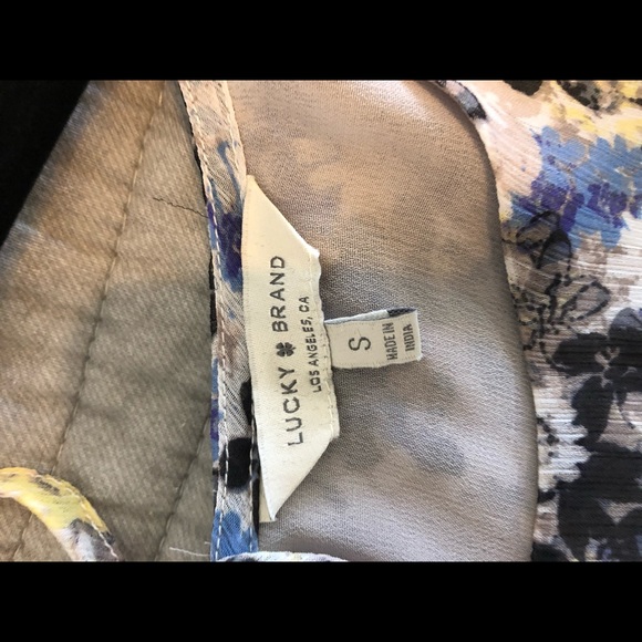 Lucky Tie back peplum blouse - Picture 4 of 5